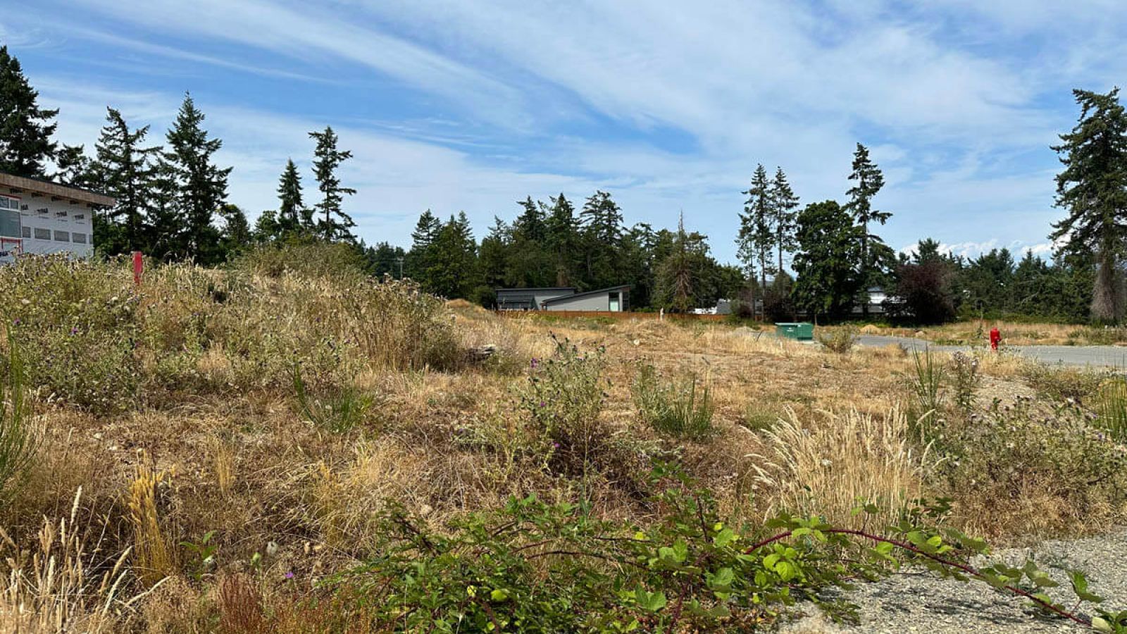 Empty lot photo of Lot 11 of Bayview Estates in French Creek, BC