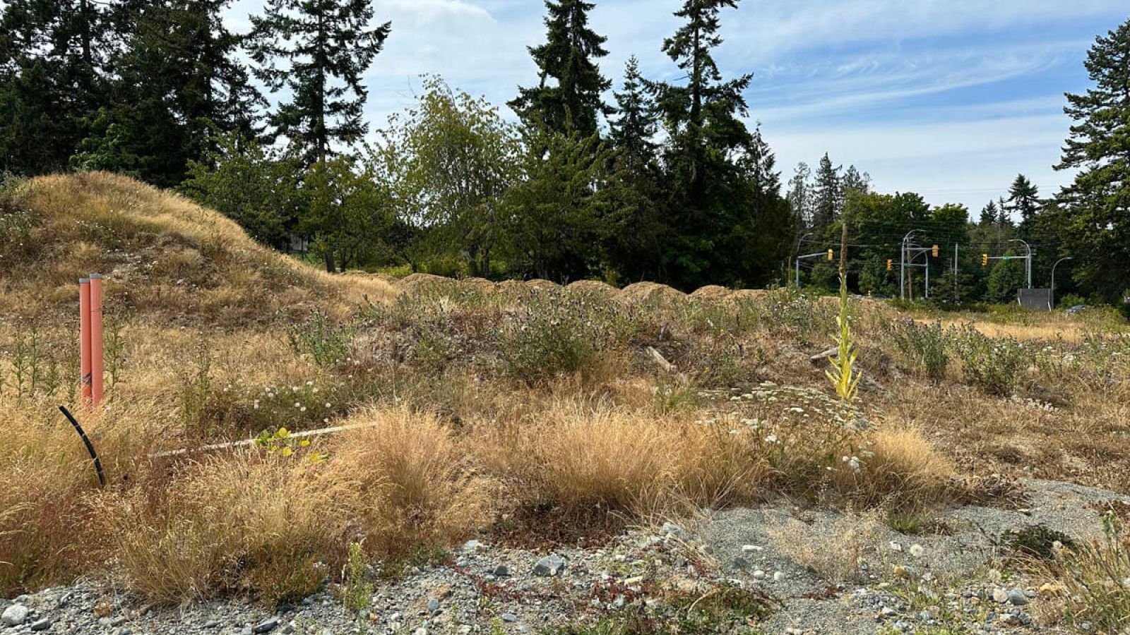 Empty lot photo of Lot 8 of Bayview Estates in French Creek, BC
