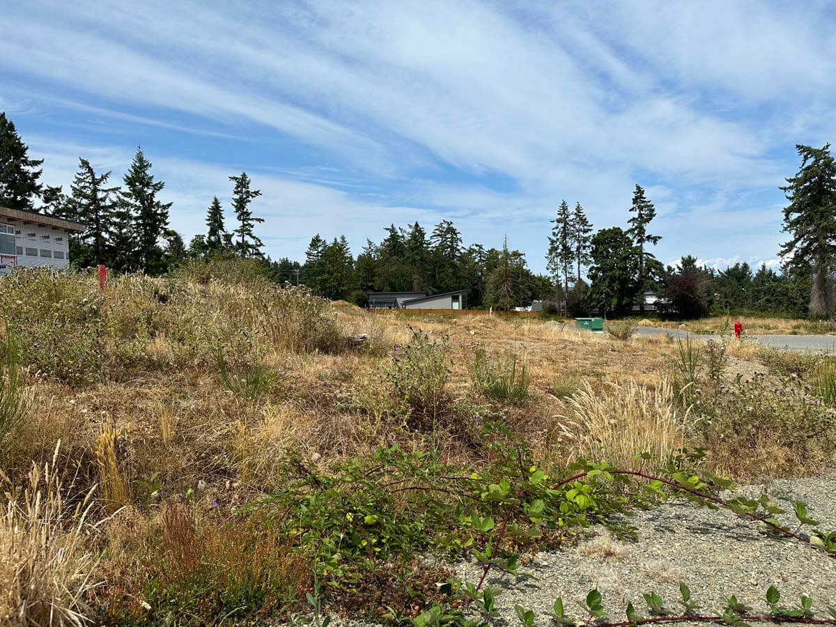 Empty lot photo of Lot 11 of Bayview Estates in French Creek, BC