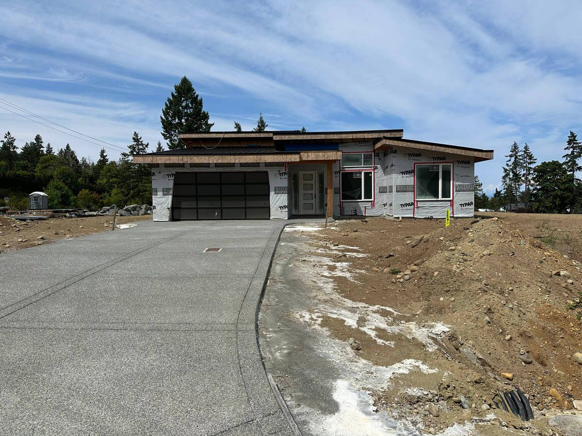 Empty lot photo of Lot 12 of Bayview Estates in French Creek, BC