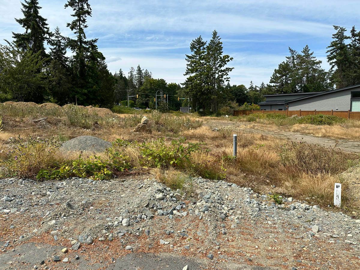 Empty lot photo of Lot 7 of Bayview Estates in French Creek, BC