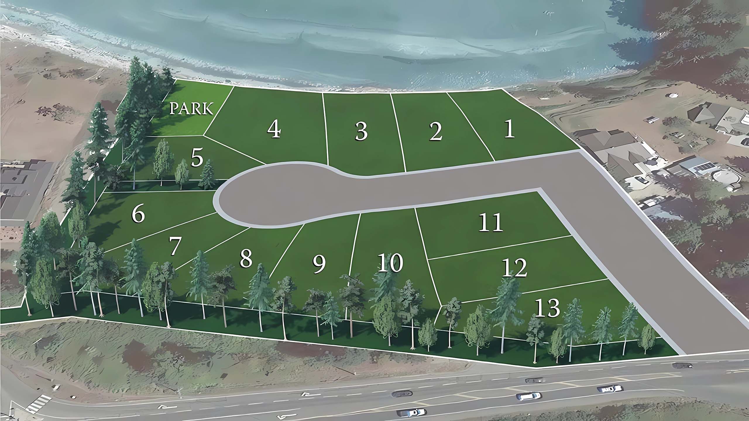 Bayview Estates lots for sale graphic
