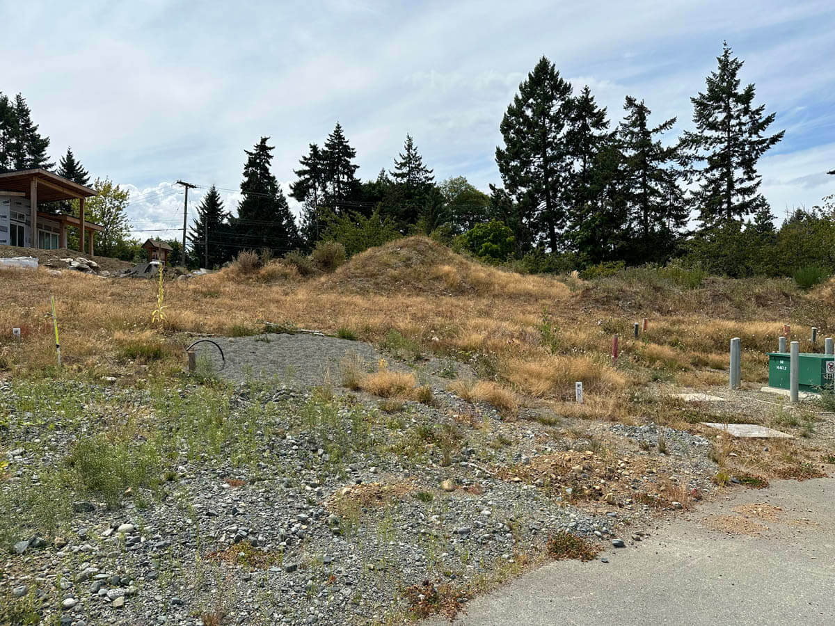 Empty lot photo of Lot 10 of Bayview Estates in French Creek, BC