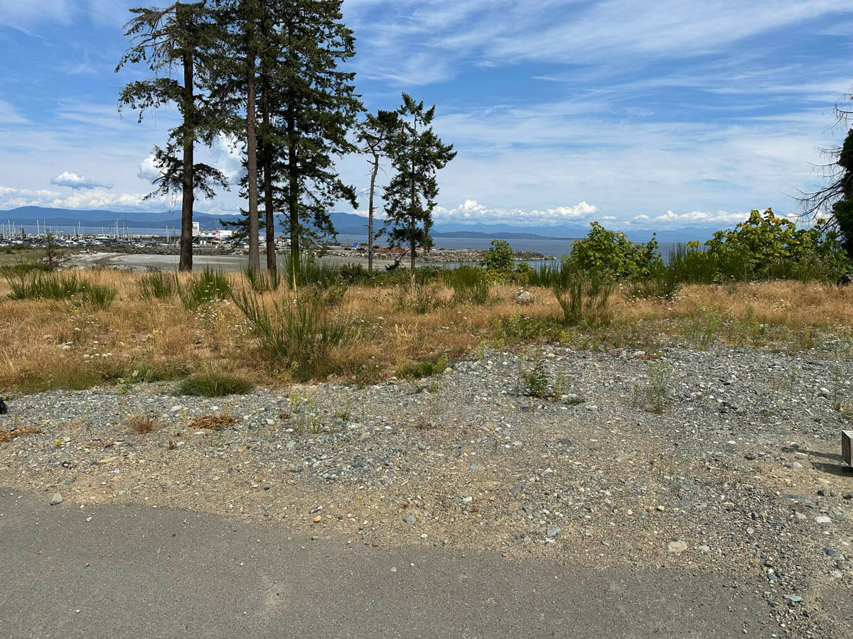Empty lot photo of Lot 2 of Bayview Estates in French Creek, BC