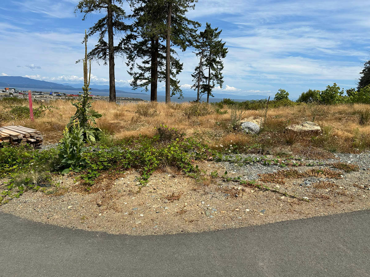 Empty lot photo of Lot 3 of Bayview Estates in French Creek, BC