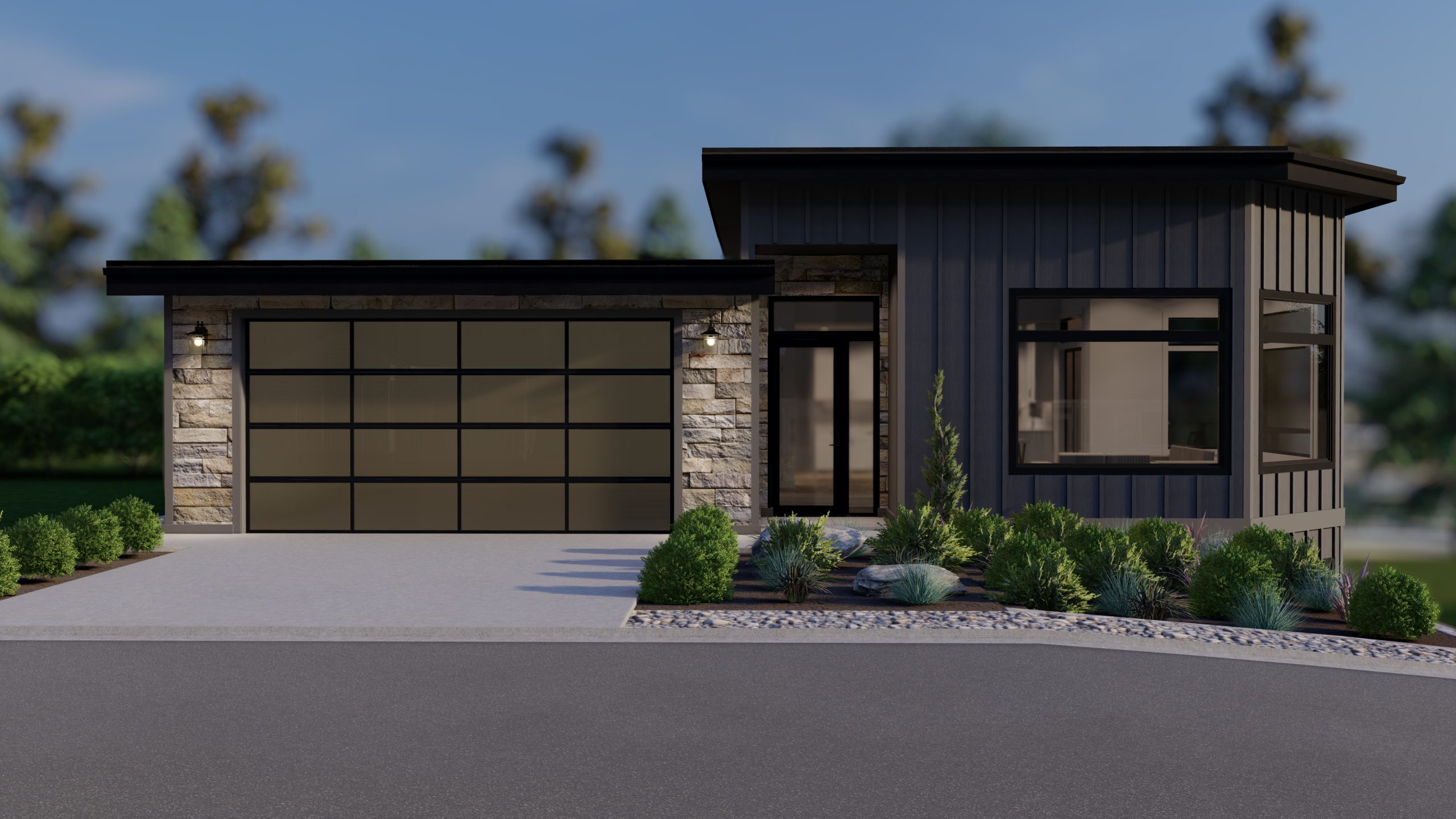 Rendering of Lot 11 of Bayview Estates in French Creek, BC